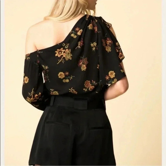A.L.C Marissa floral silk top - Picture 2 of 11